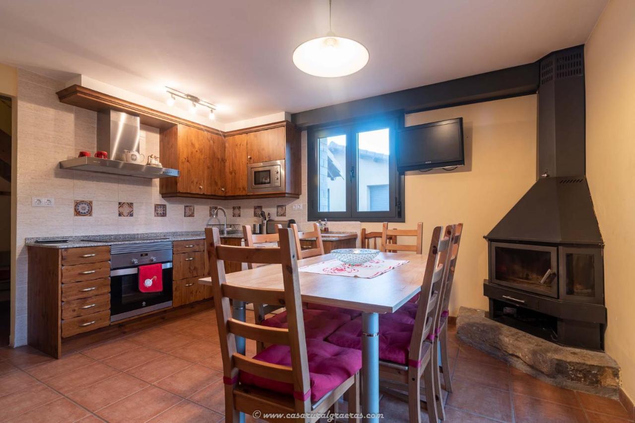 Casa Rural Graeras En Castigaleu エクステリア 写真