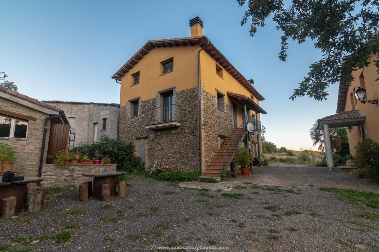 Casa Rural Graeras En Castigaleu エクステリア 写真