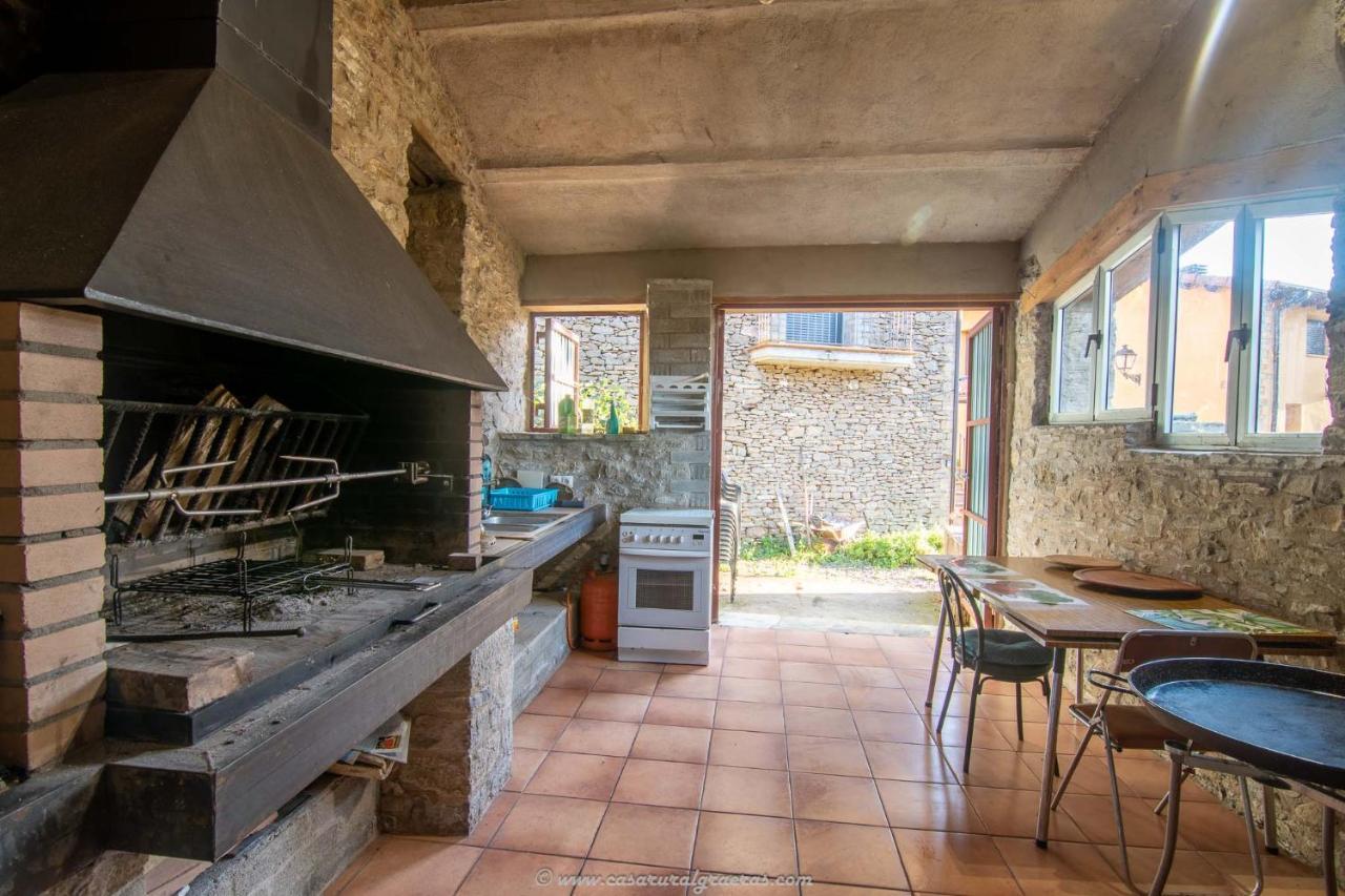 Casa Rural Graeras En Castigaleu エクステリア 写真