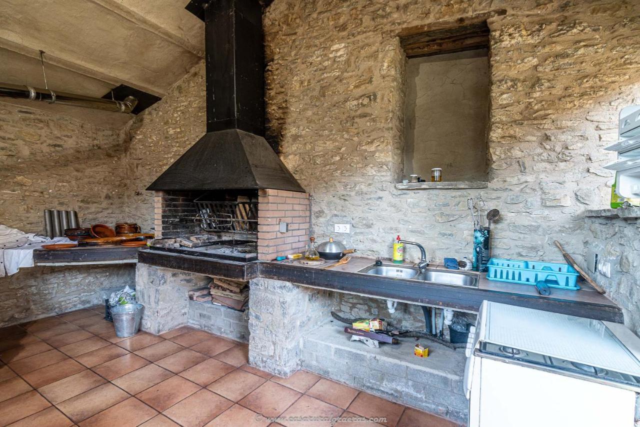 Casa Rural Graeras En Castigaleu エクステリア 写真